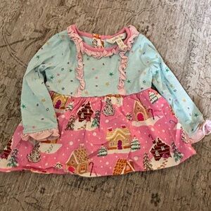 Matilda Jane Pink and Blue Starry Dress